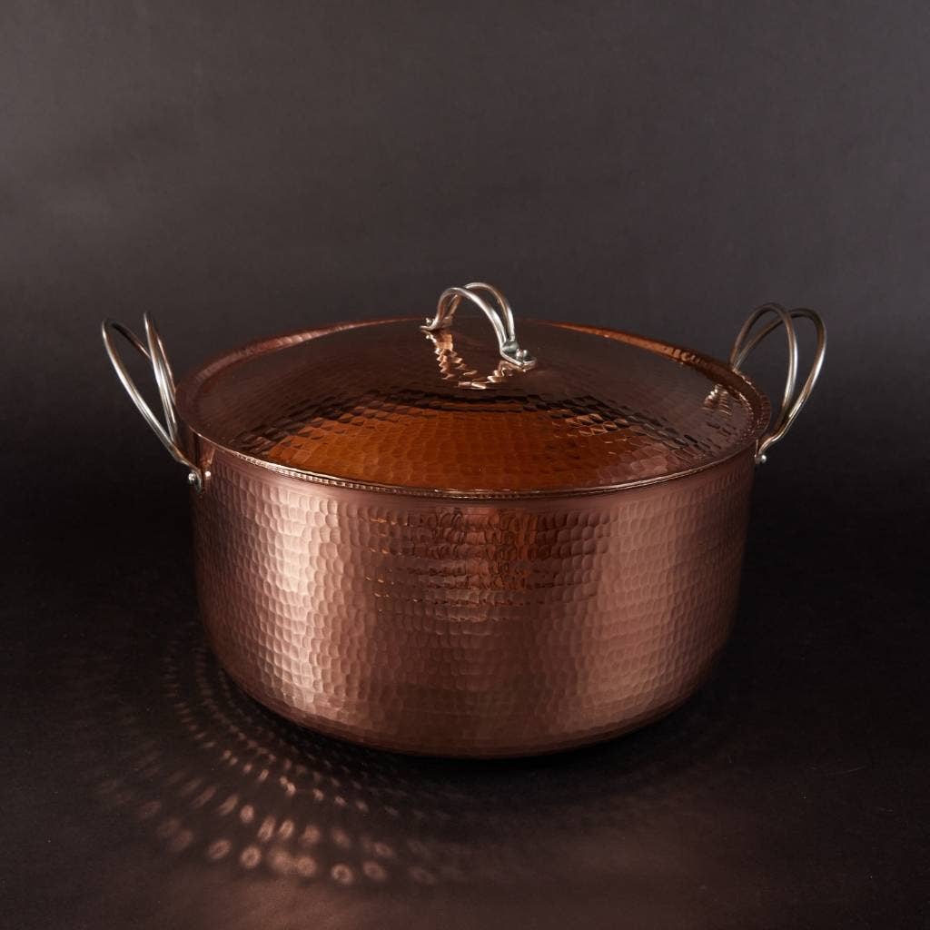 Big, Beautiful Copper Stock Pots