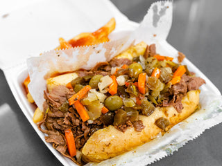 Chicago Style Italian Beef sandwich