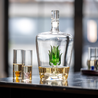 Season and Stir™ Tequila Agave Decanter With 6 Shot Glasses And Stand - GIFT GUIDE