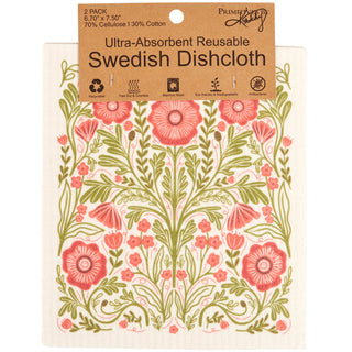 Season and Stir™ Botanical Swedish Dishcloth Set