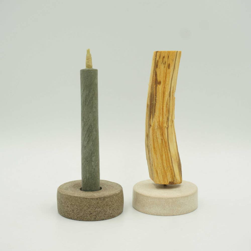Season and Stir™ Candles for Purification with Palo Santo Gift Set