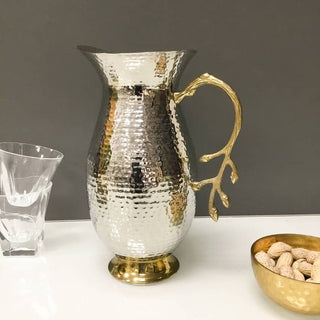 Hammered Water Pitcher