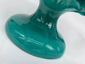 Season and Stir™ Caltagirone Ceramic Pine Cone Handcrafted Crystal Green