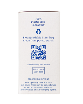 Vera's Fleur de Sel Spring Salt (180g 6.34 ounces)- Microplastic Free