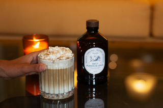 Season and Stir™ Raw Organic Syrups from Bacanha for enhancing coffee and smoothies.