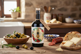 Organic Extra Virgin Olive Oil “Day” – 100% Picual – 16.9 fl oz (500 ml) bottle showcasing its rich, green color and freshness, perfect for culinary uses.