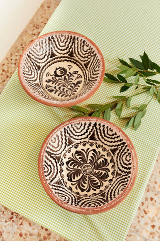 Granada-style black basins: Pomegranate Flower / 40 cm 15.78 inches PREORDER - 10% off with code TIKTOK10