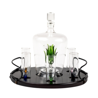 Season and Stir™ Tequila Agave Decanter With 6 Shot Glasses And Stand - GIFT GUIDE