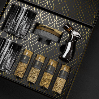 The Whiskey & Cocktail Smoker Kit Gift Set