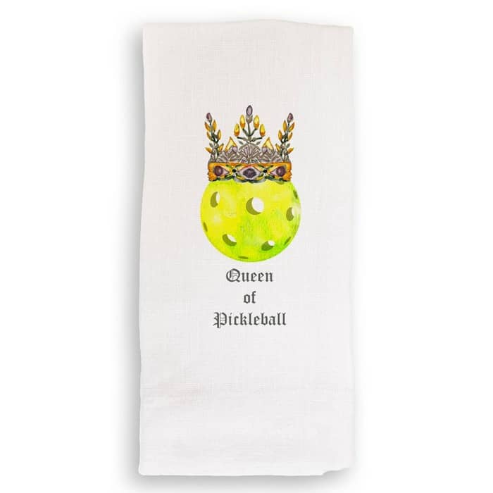 Season and Stir™ Queen of Pickleball Dishtowel