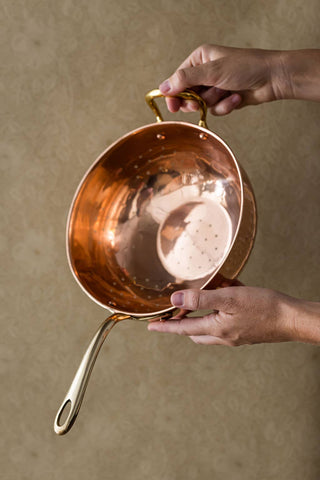 Season and Stir™ Copper Colander