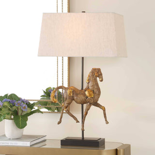 YEAR OF THE HORSE OLSEN TABLE LAMP - SPECIAL ORDER