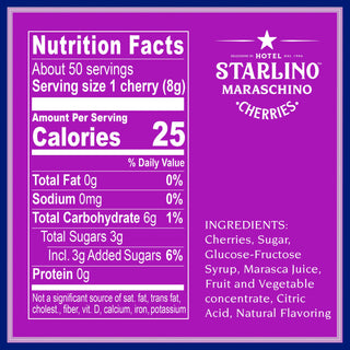 Season and Stir™ STARLINO Italian Maraschino Cherries - 400g Jars