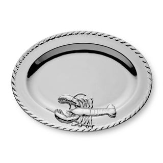 Silver Plated Lobster Oval Platter 16 x 12 inches