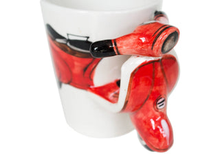 Vespa 8oz Coffee Mug: Red or Blue / 8oz
