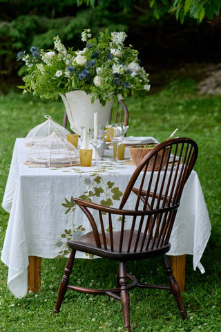 Elegant Season and Stir™ Sophia Ceramic Vase in a modern living room setting.