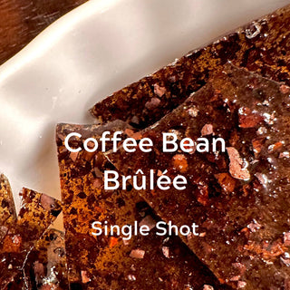 Season and Stir™ Coffee Bean Brûlée Candy | Single Shot or Double shot