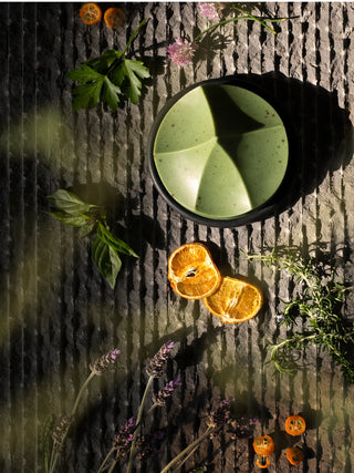 Season and Stir™ Handmade Erode Soap Sets - Linden, White Grapefruit, Jasmine, Cedar Sandlewood, Herbs De Provence or Daily Detox with your choice of plate holder