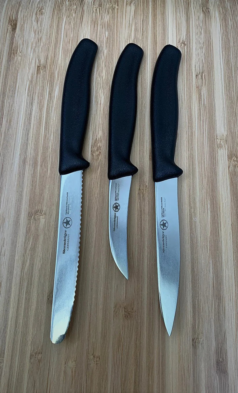 Season and Stir™ Paring Knives Set of 3 Basic Stern Series