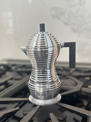 Season and Stir™ Espresso Coffee Maker in Aluminum Casting