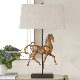 YEAR OF THE HORSE OLSEN TABLE LAMP - SPECIAL ORDER