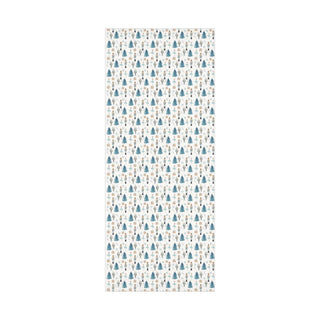 Nutcracker Blue Christmas Wrapping Paper: Satin / 12 ft