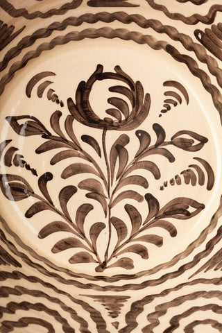 Granada-style black basins: Pomegranate Flower / 40 cm 15.78 inches PREORDER - 10% off with code TIKTOK10