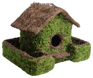 Plantable Maison Patio Birdhouse - outdoor ready to hang