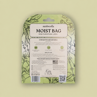Fresh Herb Bag | Reusable Linen Herb Storage