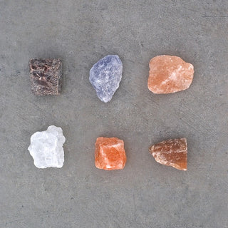 Season and Stir™ RIVSALT™ "Taste Jr" Rock Salt - Set of Five