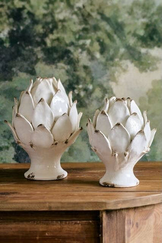 Season and Stir™ Ceramic Artichoke Ivory: Large or Small