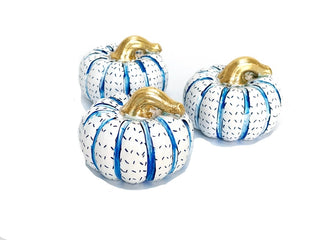 Season and Stir™ Chinoiserie Pumpkins set of 3 - NOW ON SALE!