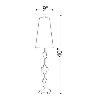 Fragment Gold Table Lamp | Sculptural Gold Accent Lighting