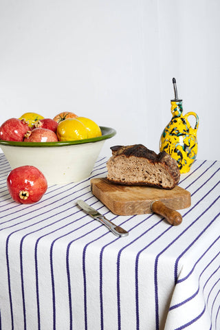Granada glazed ceramic replica pomegranate - only a few left but we will take preorders for the holidays!