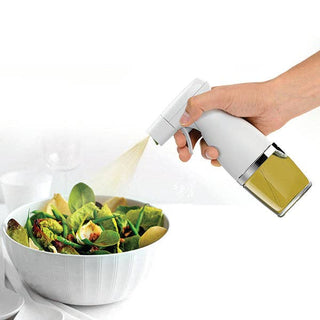 Elegant display of the Season and Stir™ Simply Mist Olive Oil Sprayer on a kitchen countertop, the ultimate tool for culinary precision.