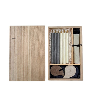 Season and Stir™ Candles for Purification with Palo Santo Gift Set