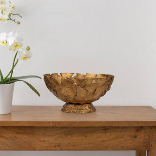 Paul Gruer Mosaic Luxe Gilded Sculptural Bowl - Large