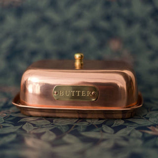 Copper Butter Dish - holds two sticks of butter! Preorder now!