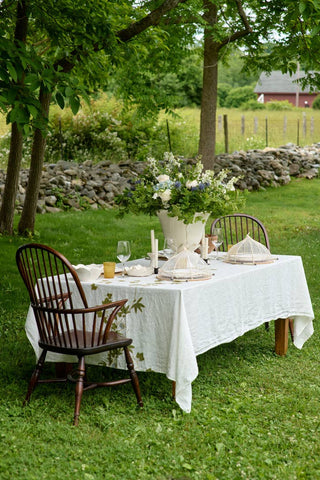 Season and Stir™ Sophia Ceramic Vase displayed on a buffet, adding sophistication to the decor.