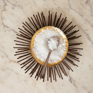 Iron and Goldleaf Sea Urchin Dish