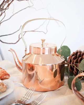 Season and Stir™ English Copper Tea Kettle