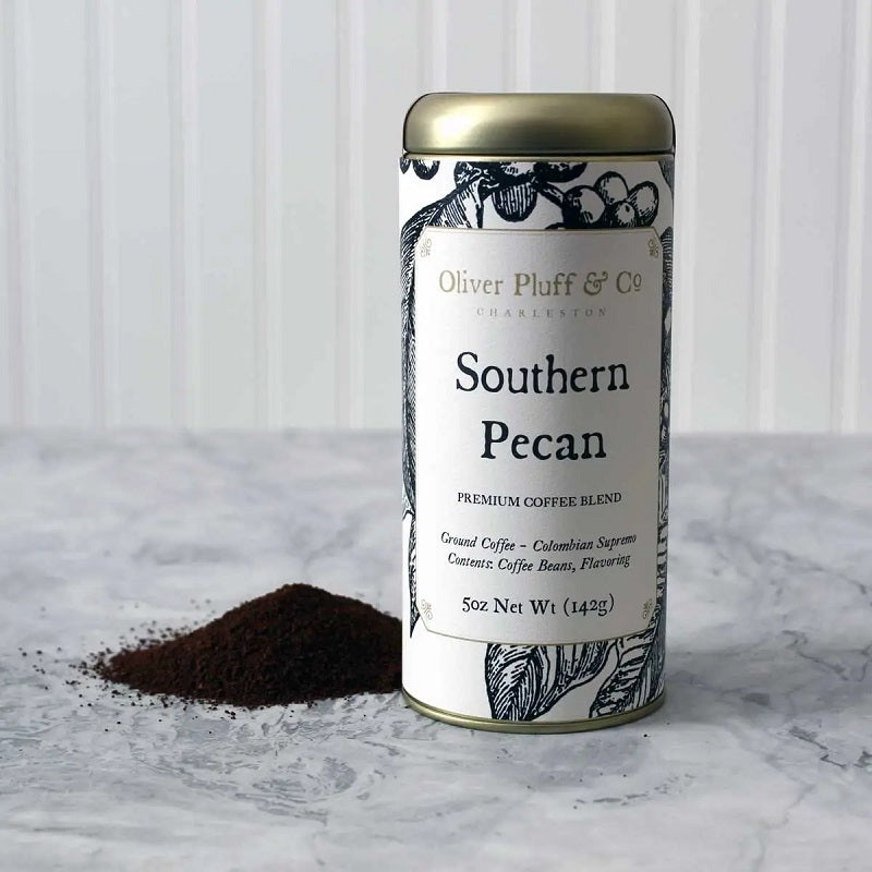 Season and Stir™ Southern Pecan Ground Coffee - Signature Coffee Tin