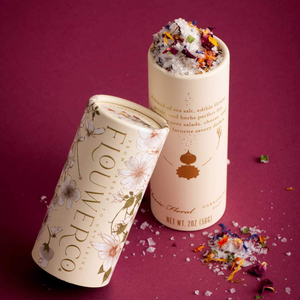 Garning Salt Season and Stir™ Classic Floral Garnishing Salt