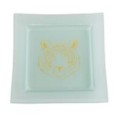 Season and Stir™ Tiger Square Glass Serving Platter