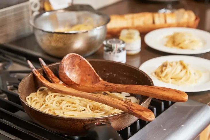 Season and Stir™ Italian Olivewood Serving Fork