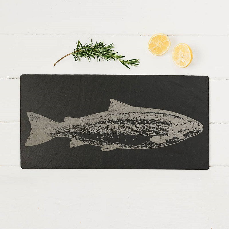Season and Stir™ Lobster, Stag, Salmon or Highland Cow table top slate hot plate