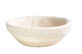 Season and Stir™ 10"  Round Bread  Proofing Basket Rattan bowl w/cloth Liner