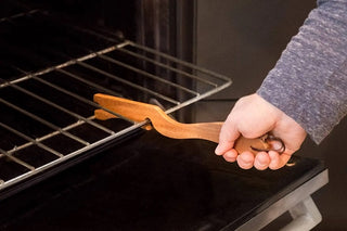 Stove Rack Puller Acacia Wood Oven Rack Push Puller – Season and Stir