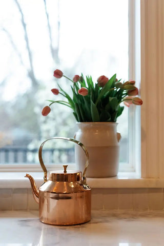 Season and Stir™ English Copper Tea Kettle