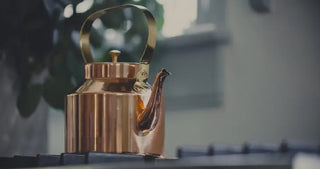 Season and Stir™ English Copper Tea Kettle